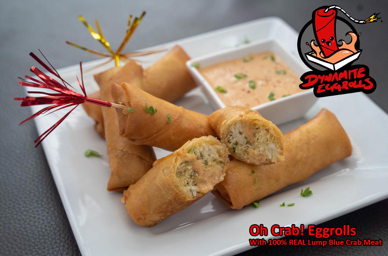 Oh CRAB! Eggrolls